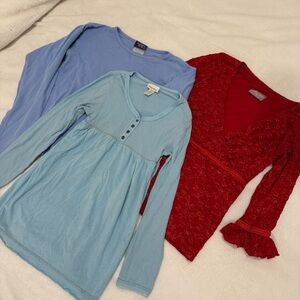 Girls tops lot